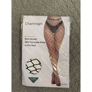 ⭐️3 for $10⭐️ New Fishnet Tights Pantyhose Costume One Size Large Holes